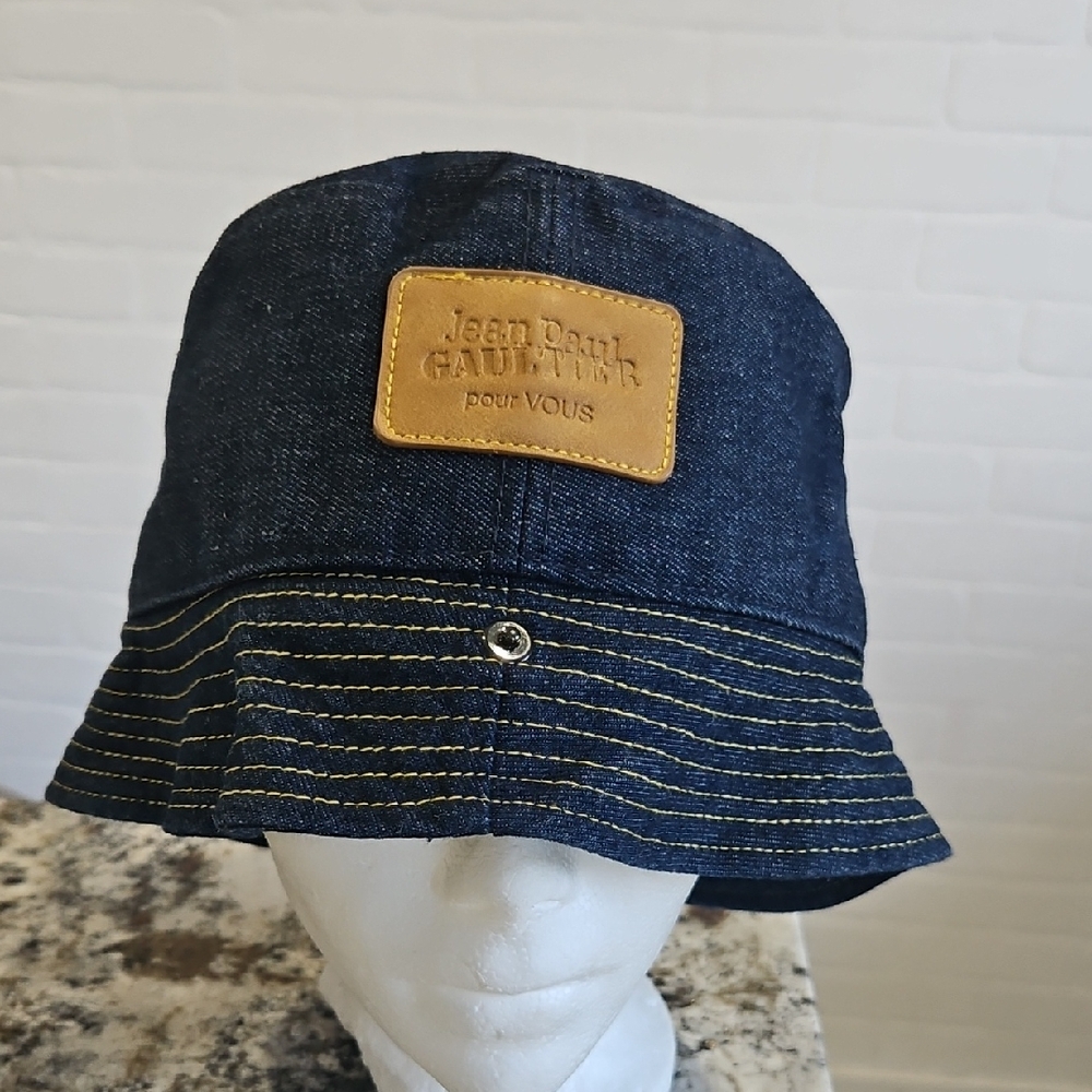 Jean Paul Gaultier Denim Bucket Hat